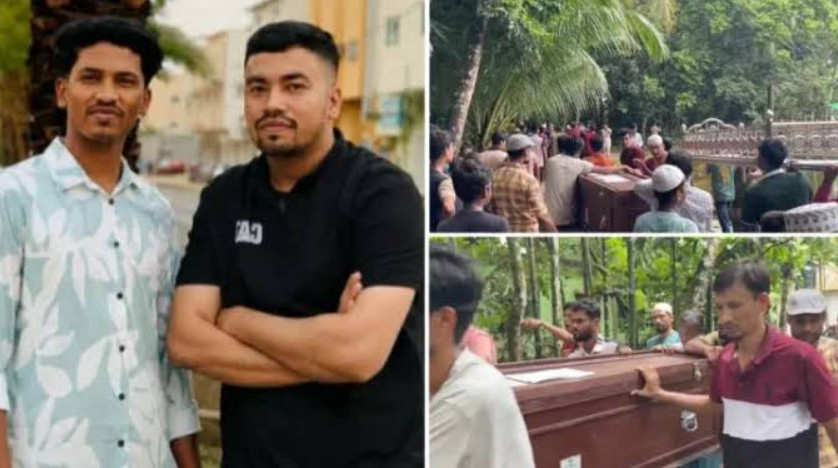প্রবাসের স্বপ্ন ভেঙে কফিনে ফিরলেন দুই ভাই
