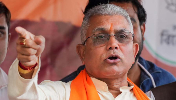 আন্দোলনের নামে ভারতকে পাকিস্তান-বাংলাদেশ বানানোর চেষ্টা চলছে: দিলীপ ঘোষ