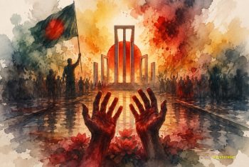 আজ রক্তে রঞ্জিত ঐতিহাসিক “জুলাই শহীদ দিবস”