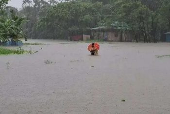 ৭২ ঘণ্টার মধ্যে দেশের ৫ জেলায় বন্যার শঙ্কা