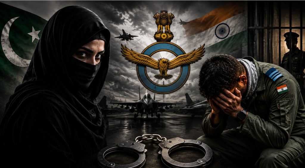 পাকিস্তানি নারী গোয়েন্দার ফাঁদে পা, গ্রেপ্তার ভারতের বিমানবাহিনীর পাইলট