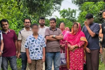 আত্মগোপনে থাকা সেই পিন্টু দাসসহ পরিবারের ৪ সদস্য আটক