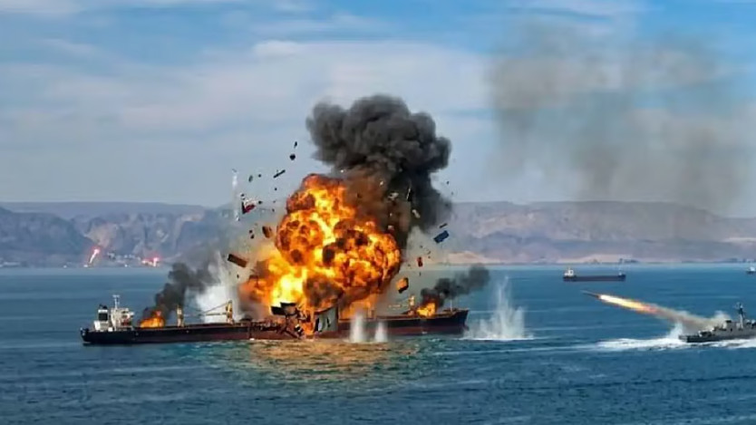 হরমুজ প্রণালিতে জাহাজে হামলা, ১১ ভারতীয় নাবিক আহত