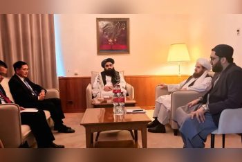 সম্পর্ক আরও জোরদার করতে আফগানিস্তান-চীনের দ্বিপক্ষীয় বৈঠক অনুষ্ঠিত
